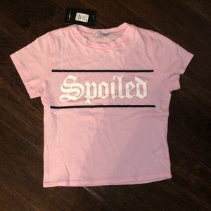 Fashion Nova “Spoiled” Crop Top